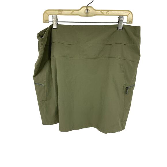 Ascend Green Adventure Mini Skort with Pockets - Picture 4 of 6